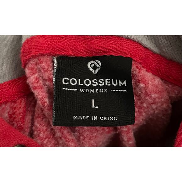 Ohio State Buckeyes Women's Large Red Hoodie Colosseum NCAA - Picture 4 of 6